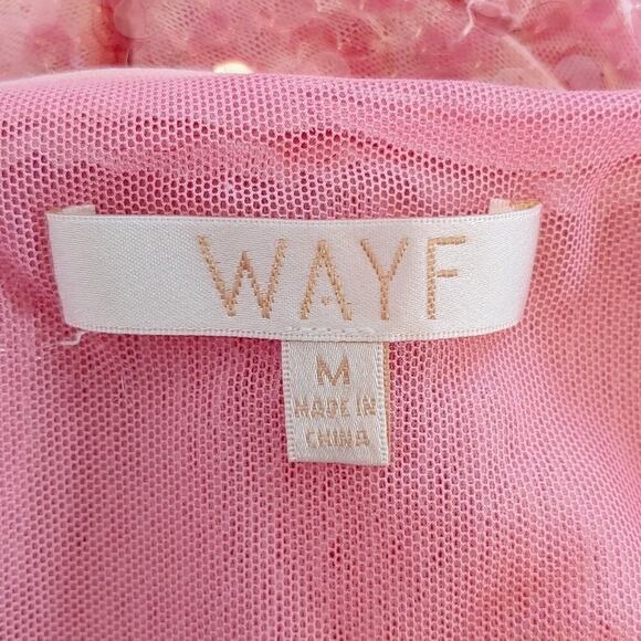 WAYF Megan Tank Sequin Cowl Neckline Sz M Date Night Party Festival Y2K Fairy - Picture 8 of 10